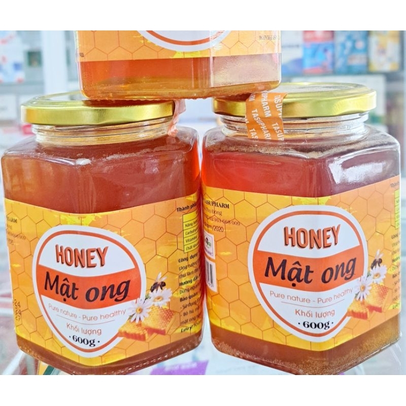 ✅ MẬT ONG NGUYÊN CHẤT TÂY NGUYÊN LỌ 600G