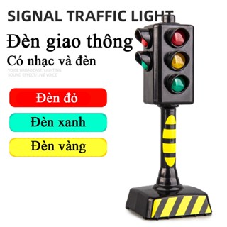 Mô hình đèn giao thông KAVY có nhạc và đèn kích cỡ lớn kèm hộp đựng