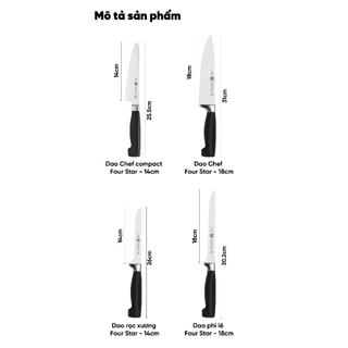 ZWILLING - Dao phi lê Four Star - 18cm