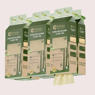 Khăn giấy đa năng Choice Inno - 001 5 lớp từ bột tre Klinny dai, thấm hút tốt