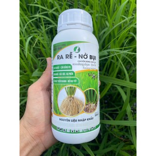 RA RỄ NỞ BỤI  (chai 500ml) - RA RỄ KHỎE, NỞ BỤI NHANH, CẢI TẠO ĐẤT