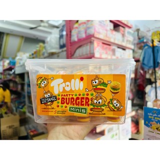 Lẻ 1 viên kẹo dẻo trolli mini burger hàng đức