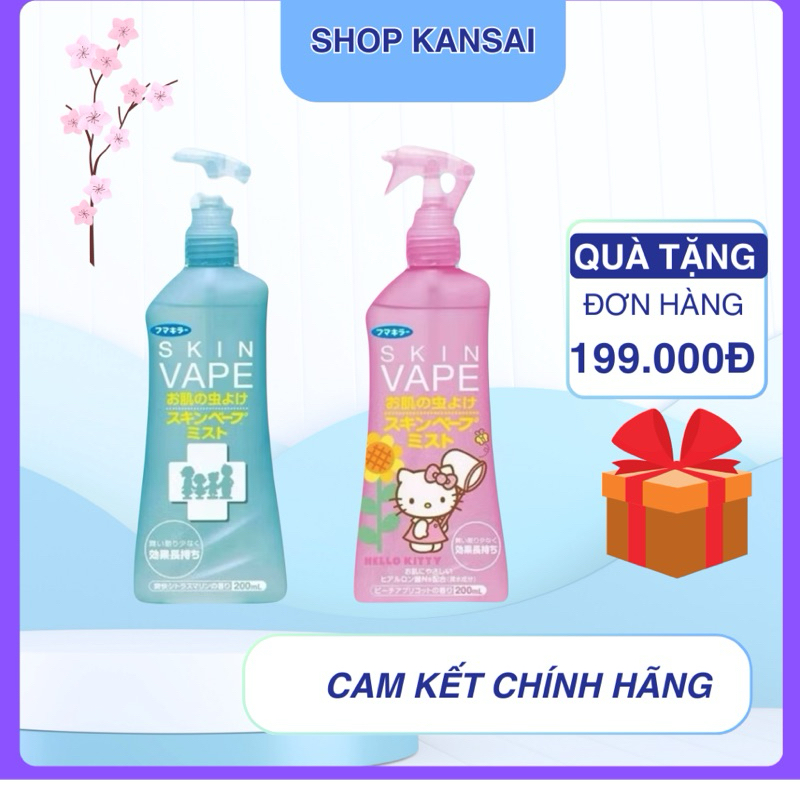 Xịt chống muỗi đốt Skin Vape