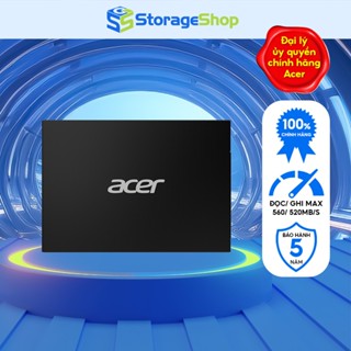 Ổ cứng SSD Acer RE100 2.5 inch SATA 3 tốc độ đọc/ghi 560MB/s - 514MB/s;128GB/256GB/512GB - Bảo hành 5 năm