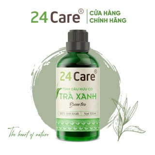 Tinh dầu 24Care Trà xanh 10ml - Xông Phòng, Khử Mùi, Đuổi Muỗi