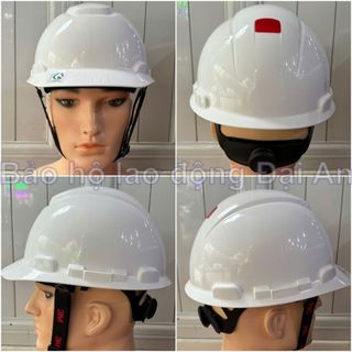Nón bảo hộ 3m h-701sfr-uv màu trắng + quai nón
