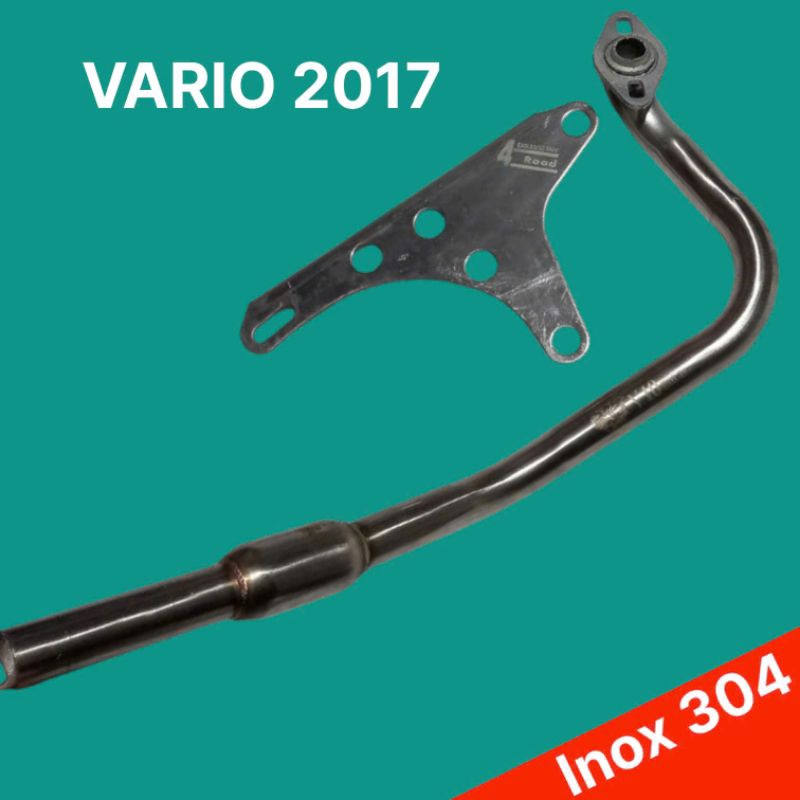 Bộ Cổ Pass 4road cho xe VARIO 2017.inox 304.