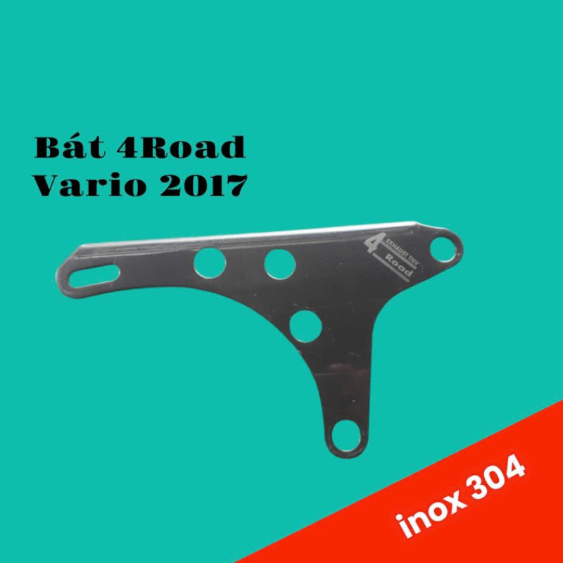 Pass Treo Pô 4road cho xe VARIO 2017.Dùng chung SH Việt, AB 125cc...