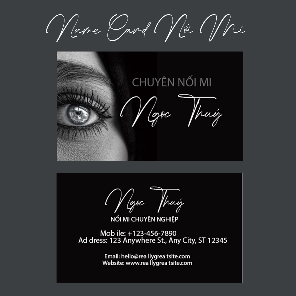 In Name Card NỐI MI | In Theo Yêu Cầu - MS: 111596