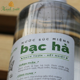 [Tôi Là Thảo Mộc] Nước súc miệng từ Bạc hà