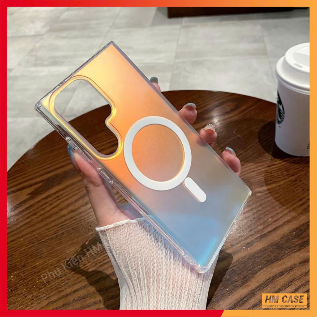 Ốp Lưng Đổi Màu Từ Tính SamSung S25 Ultra / S25 Plus / S25 / S24 Ultra / S24 Plus / S24 Fe / S24 / S