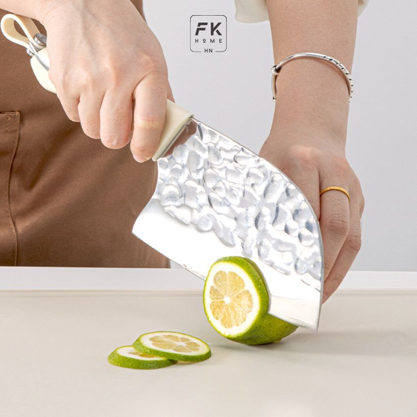 Dao làm bếp chuyên dụng FEEKA thép 4CR13, bộ dao làm bếp xinh kèm hộp đựng