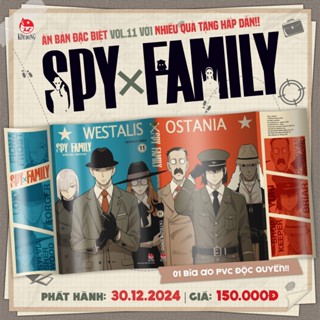 Truyện tranh - Spy x Family Tập 11 - Bản đặc biệt kèm quà tặng - Kim Đồng