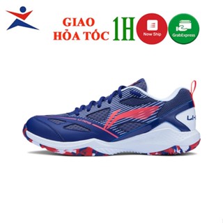 giày cầu lông LINING AYTU025-4 mẫu mới màu xanh than phù hợp cho cả nam và nữ bảo hành 12 tháng êm chân thoáng khí tốt