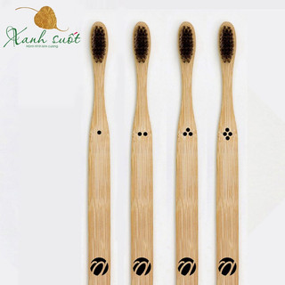 Bàn chải tre cho bé- Pavicico size S- Nhập khẩu từ Mỹ