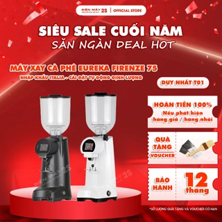 [HCM-Hàng sẵn] Máy Xay Cafe, Máy Xay Cà Phê Eureka Firenze 75 Chính Hãng - Nhập Khẩu Từ Italia - Giá Tốt Nhất Shopee
