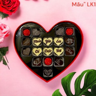 (Mẫu đặc biệt) Socola valentine (viết chữ theo yêu cầu)
