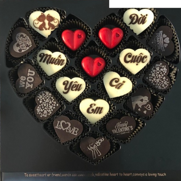 Socola valentine cao cấp