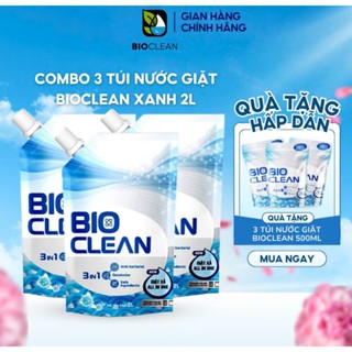  Nước giặt xả BIO CLEAN nước giặt đa năng hương sunny lưu hương thơm lâu 4-5 ngày an toàn cho da Dung Tích 2 Lít 