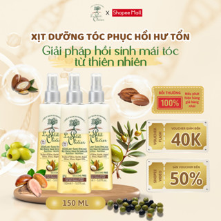 Xịt Dưỡng Tóc Chiết Xuất Dầu Olive, Bơ Hạt Mỡ và Dầu Argan Le Petit Olivier 150ml