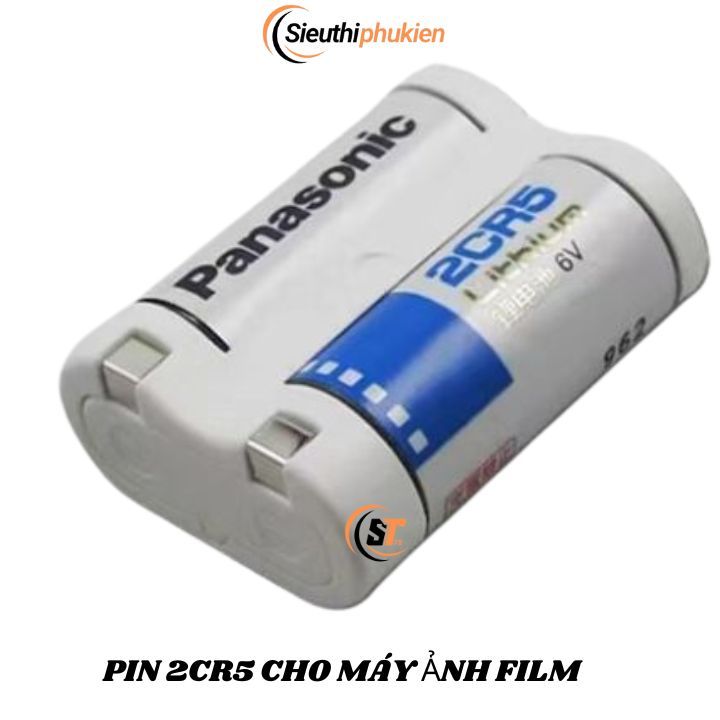 Pin 2CR5 cho máy ảnh Film Nikon, Canon, Minolta, Pentax