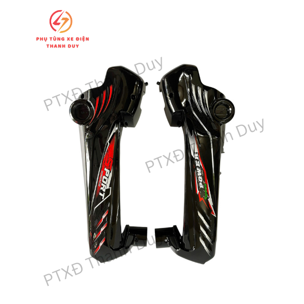 Ốp quây bình xe điện M133, Nhựa ốp bình xe điện M133 12a không có chắn xích, ốp sườn xe điện M133, c