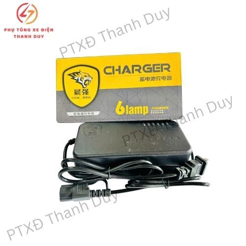 Sạc Xe Đạp Điện Xe Máy Điện 48V 60V [12Ah 20Ah] thiên phú - Tự Ngắt Sạc Xung Chống Phồng Bình