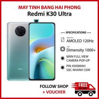 Điện thoại Xiaomi Redmi K30 Ultra rom quốc tế ram 8/256GB tần số quét 120Hz chip Dimensity 1000+