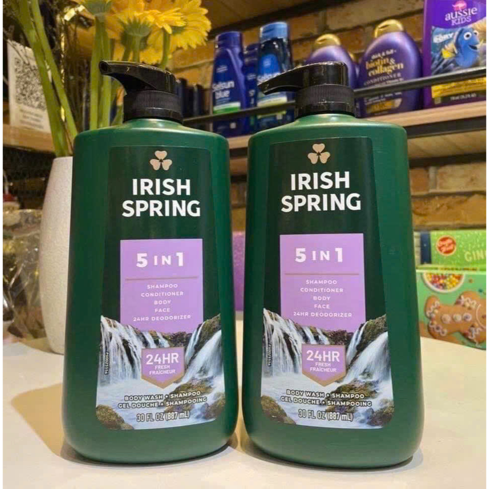 Sữa tắm gội toàn thân cho nam Irish Spring