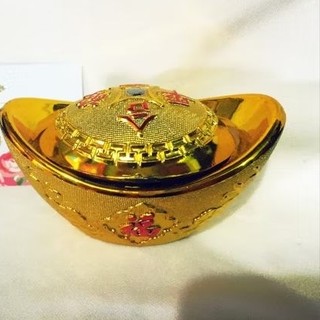 thỏi vàng 5x10 cm phong thủy