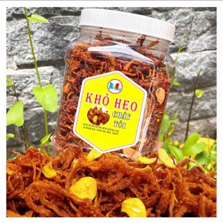  300 500gram Khô Heo Cháy Tỏi - Thực Phẩm Sạch thịt sấy khô 
