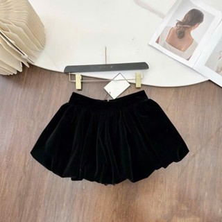 CHÂN VÁY NHUNG BIGIZE DÁNG BÍ  [TNT SHOP BIGSIZE 60KG 90KG]