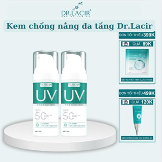  Kem chống nắng đa tầng giúp chống nắng,dưỡng trắng da,mờ thâm SPF 50PA+++ Uv Protection Ylabcos DR.LACIR 