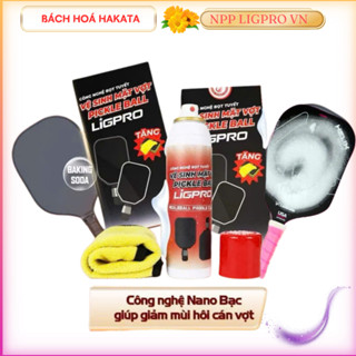  Chai xịt vệ sinh mặt vợt Pickleball LIGPRO  200ml Tặng KHĂN chuyên dụng chăm sóc vệ sinh các loại vợt 