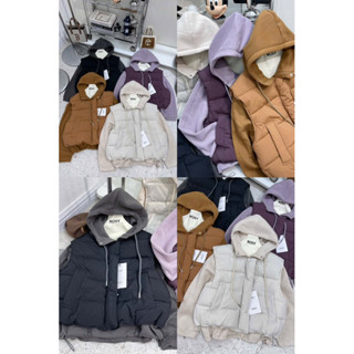 Sét áo phao 2in1 gile phao + Áo nỉ hoddie QC