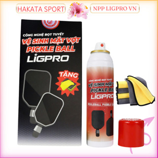  Chai xịt vệ sinh mặt vợt Pickleball LIGPRO 200ml Tặng KHĂN chuyên dụng vệ sinh các loại vợt 