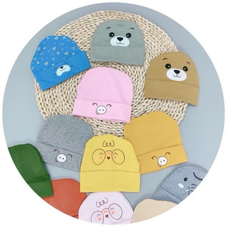 Mũ cotton sơ sinh hàng cao cấp