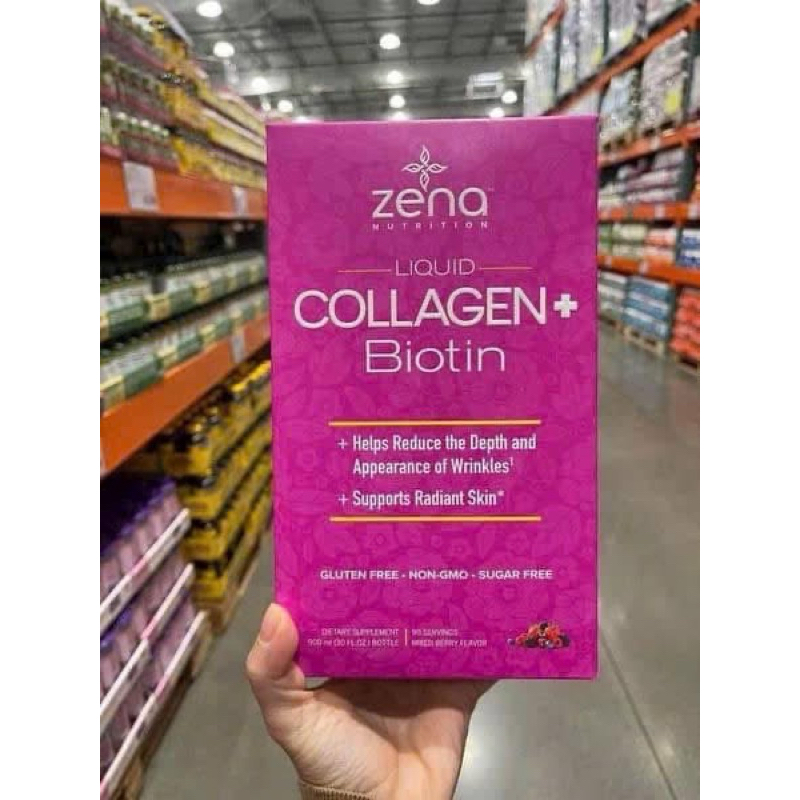 COLLAGEN DẠNG NƯỚC ZENA NUTRITION LIQUID COLLAGEN + BIOTIN