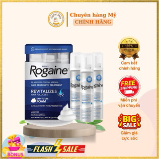  Kem mọc tóc Nam Rogaine Minoxidil 5% Foam Dạng Bọt 60ml 