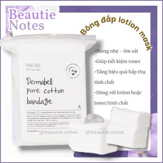 [HỎA TỐC BẤT KỂ GIỜ NÀO] BÔNG ĐẮP TONER LOTION MASK DERMABELL