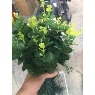 COMBO 1kg Cành lá táo rời, cắm điểm hoa lụa, hoa handmade, trang trí phòng | D007