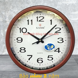 Đồng hồ treo tường kashi N16 HQ  kim giật chính hãng