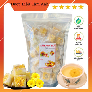 1Kg Viên Trà Hoa Cúc Đường Phèn Mật Ong Thanh Nhiệt Giải Độc Cải Thiện Giấc Ngủ Đẹp Da Đẹp Dáng