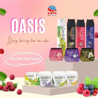 Xịt Phòng Oasis Natural 320ml chiết xuất thiên nhiên