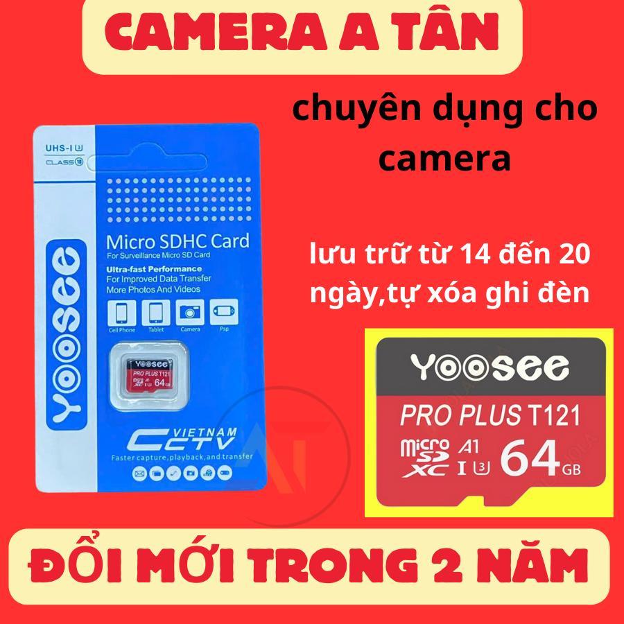 Thẻ Nhớ Chuyên dụng cho camera 128GB/64GB/32GB tốc độ cao 90mb/s class 10/u3 YOOSEE