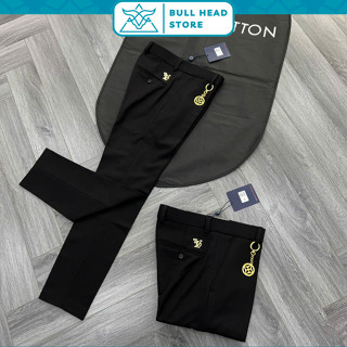  Quần Âu Nam Lờ Vê Treo Móc Khoá Vàng Siêu Chất - Quần Âu Nam Nữ Lờ Vê Đính Logo Vàng Cao Cấp 