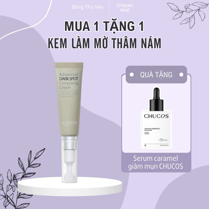 Kem Hỗ Trợ Mờ Thâm Nám, Tàn Nhang Lavish H Baby 20ml
