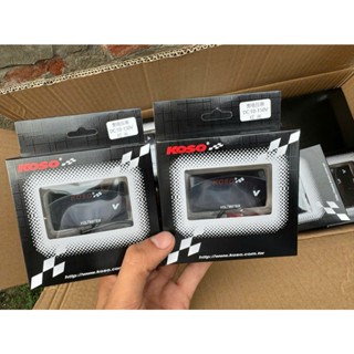  Đồng hồ báo Volt Koso chống nước bản cao cấp 5-150 vol báo vôn xe điện xe máy 