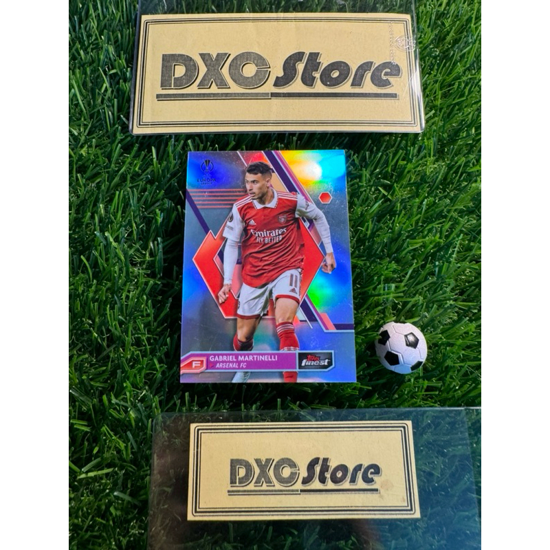 [ CHÍNH HÃNG ] - SILVER - TOPPS FINEST 2023 - GABRIEL MARTINELLI (ARSENAL)