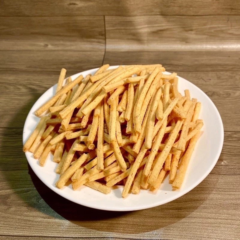 Snack khoai tây que, que khoai tây, ngó sen tẩm vị giòn tan (500g)